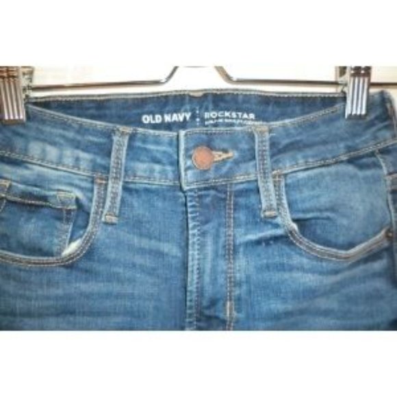 Old Navy Rockstar Light Blue Jeans - Picture 3 of 4
